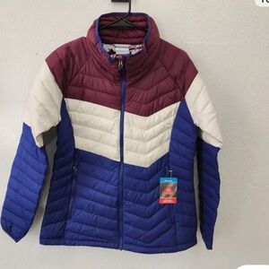 NWT Columbia thermal omni-heat puffy brand new women jacket.$160.High rated
